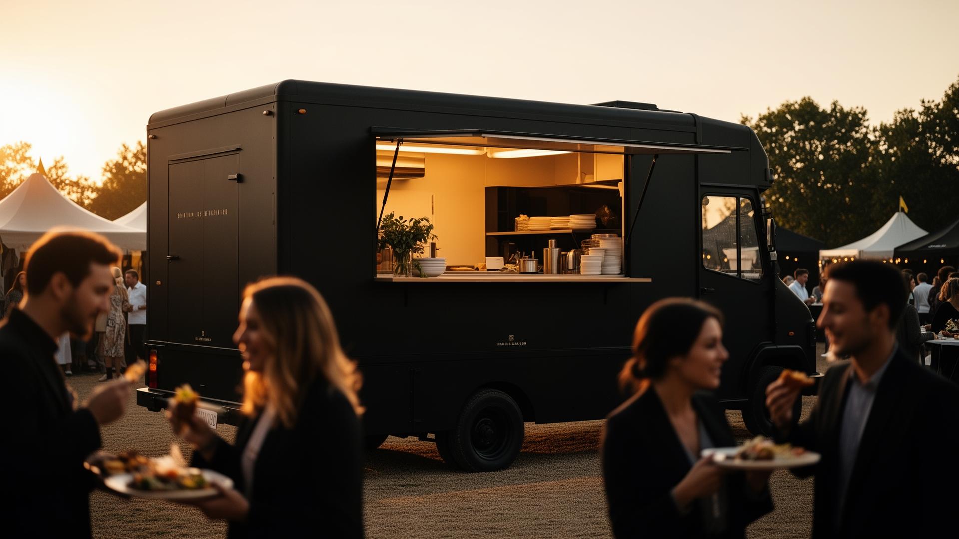 ALMANS Foodtruck beim Catering